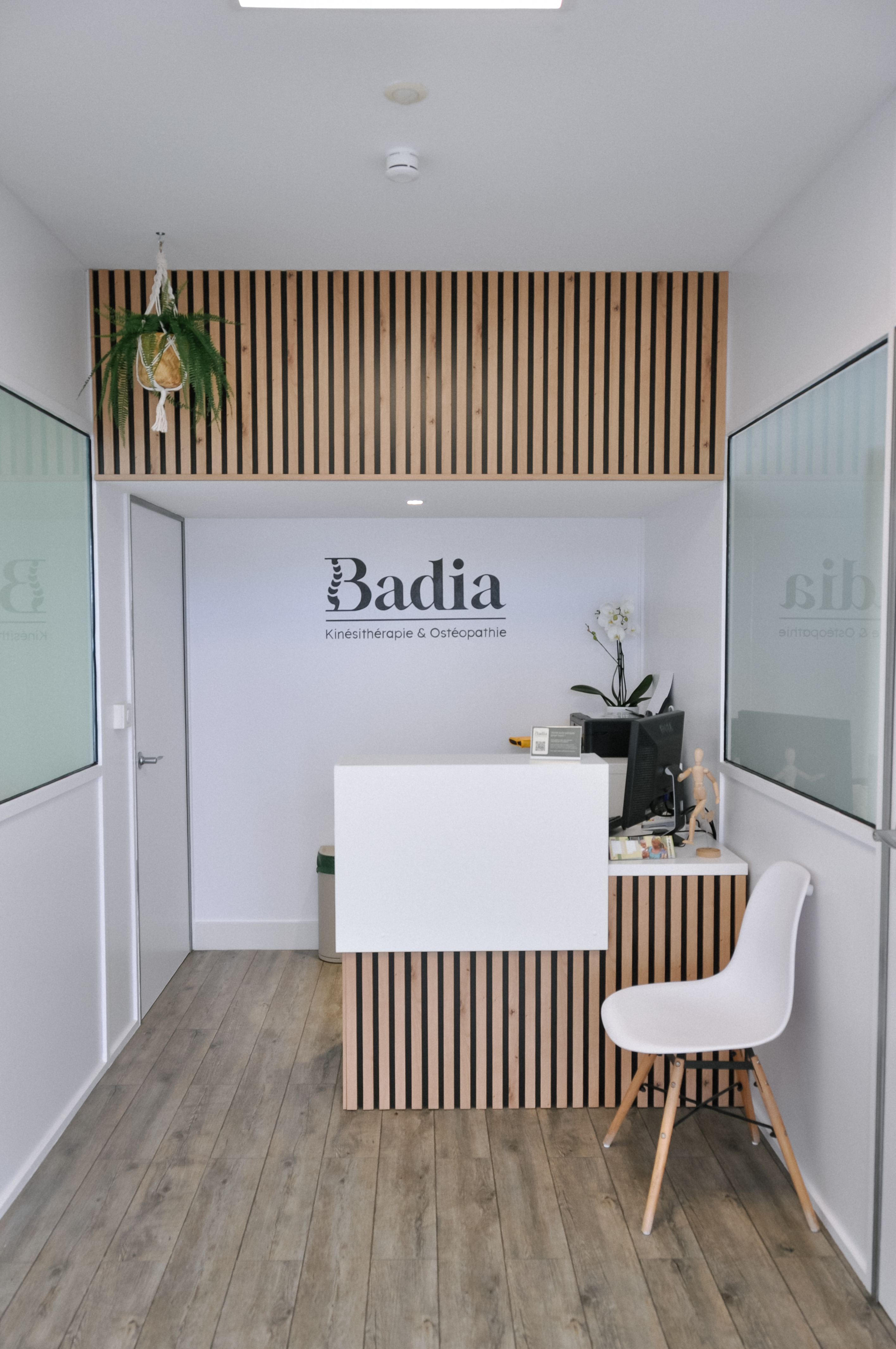 Photo of the reception area once the work finished