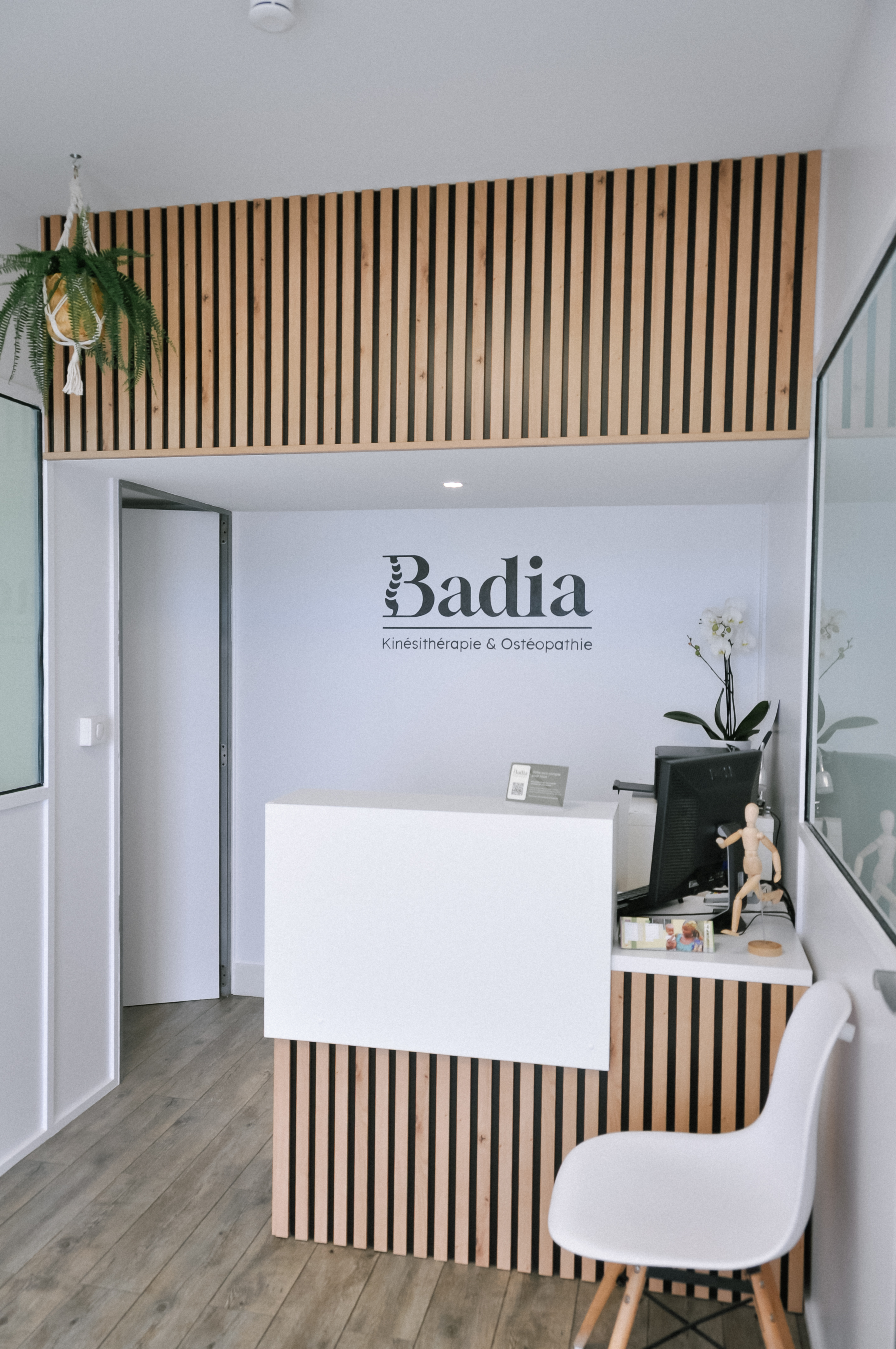 Photo of the reception area once the work is finished